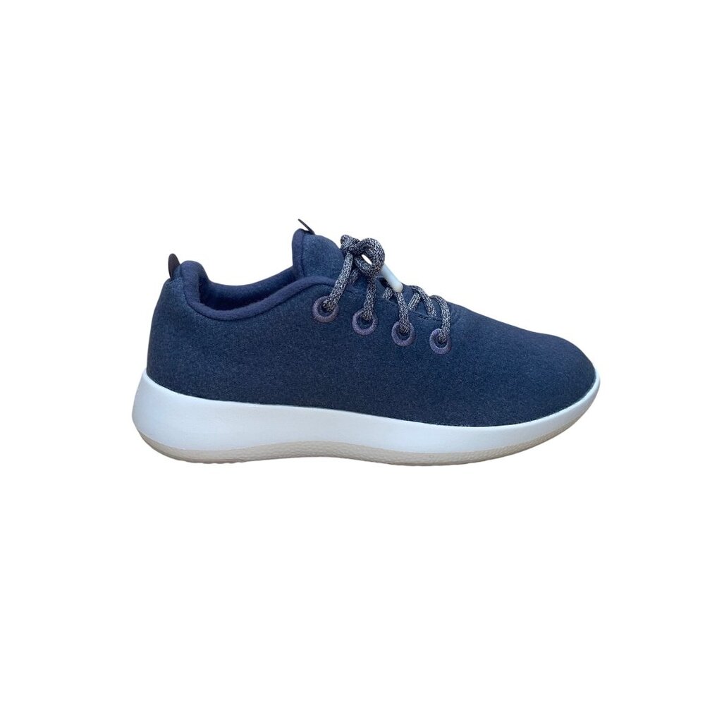 Allbirds Women’s Gray & White Wool Runner Mizzle Athletic Shoes Size W10